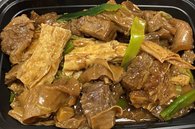 枝竹牛腩煲